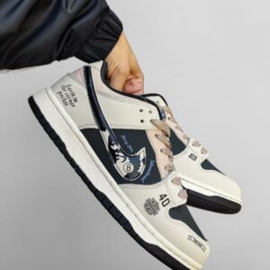Nike SB Dunk Low x Stussy 40th Beige Black