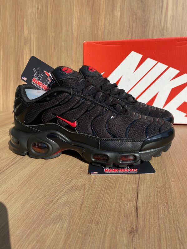 Nike TN Air Max Plus GS Black University Red
