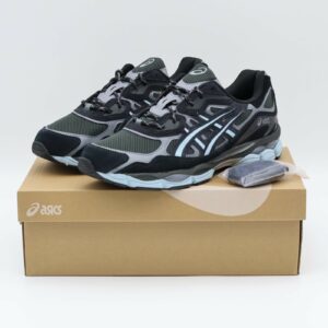 ASICS gel nyc black grey