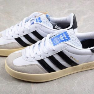 adidas gazelle indoor black white shoes