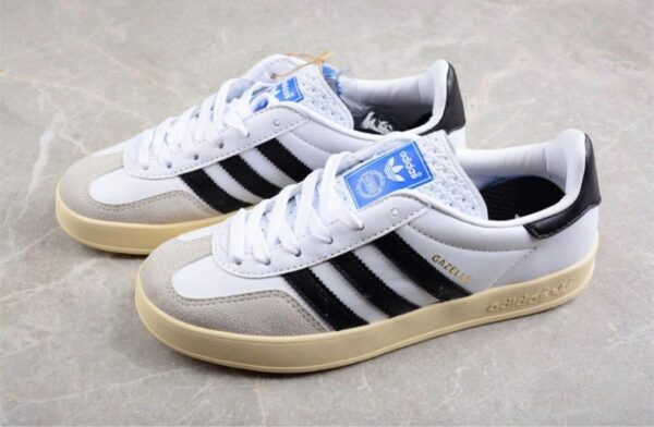 adidas gazelle indoor black white shoes