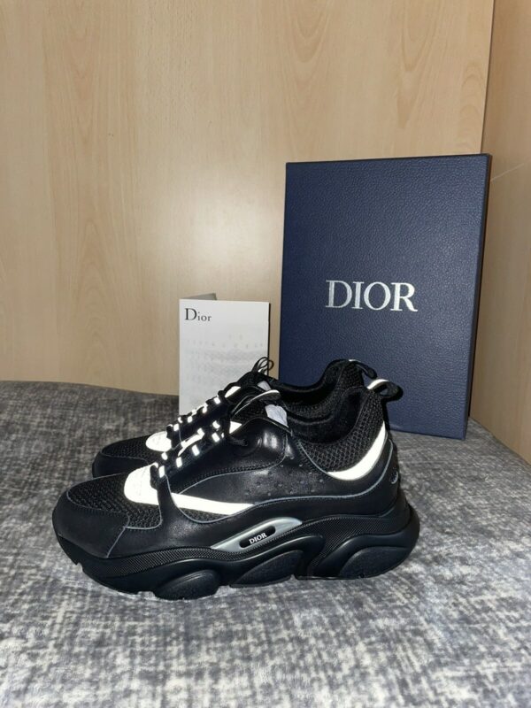 Basket dior B22 noir gris