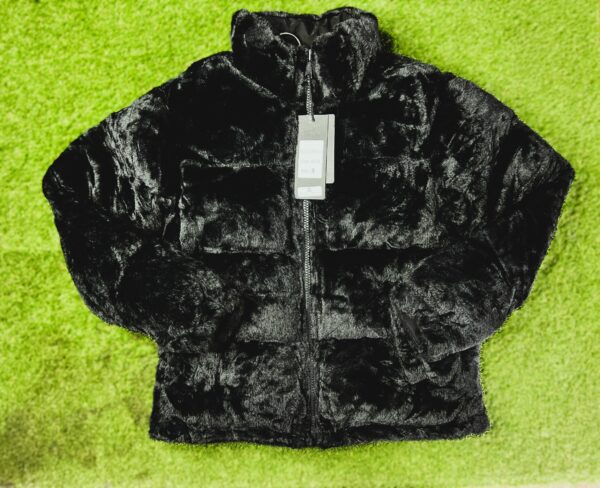 Veste pelucheuse  fourrure double face
