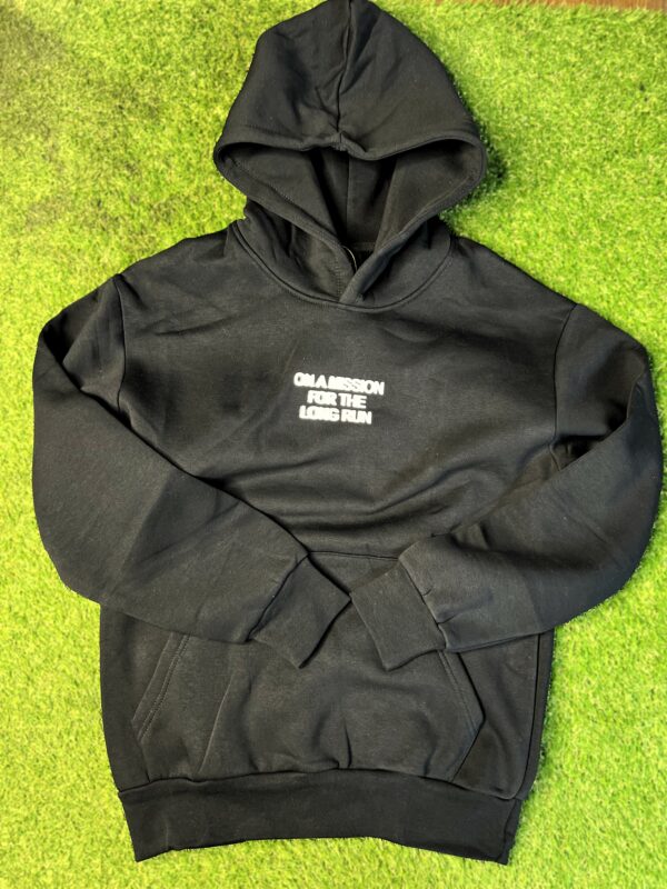 Hoodie "ON A MISSION FOR THE LONG RUN"