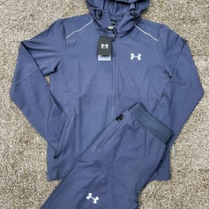 Survêtement Under Armour gris anthracite à capuche