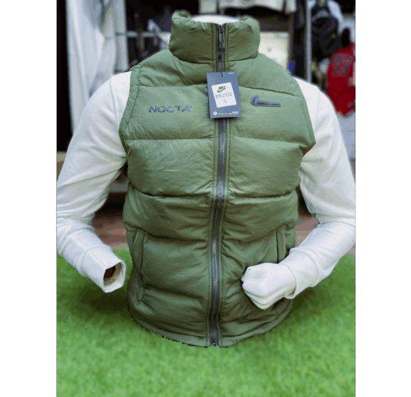 Doudoune sans manches Nike NOCTA Olive – Homme