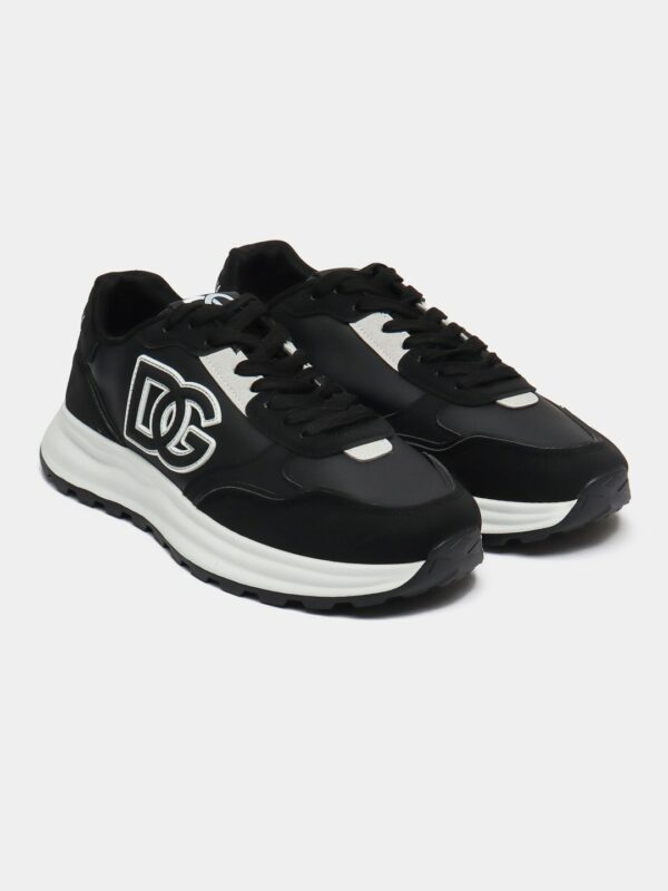 Sneakers Dolce & Gabbana – Noir & Blanc – Style Sport-Chic Audacieux