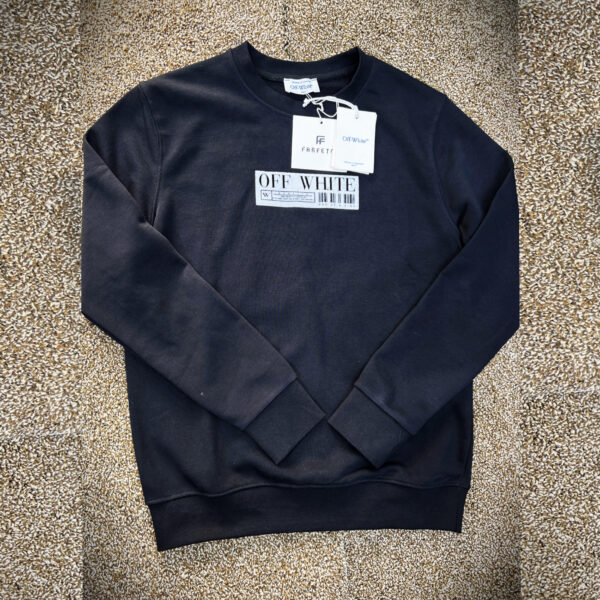 Sweat OFF WHITE "Denim Doll" – Édition Noire