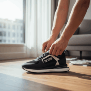 Baskets BOSS Homme Noires – Design Moderne et Confort Absolu