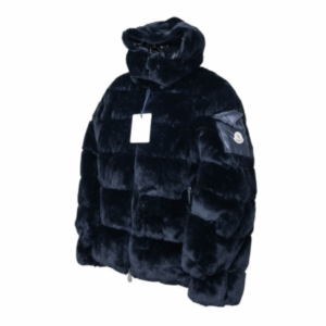 Blouson Moncler Éloïse en  Fourrure Marine