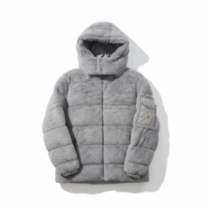 Blouson Moncler Everest - Douceur et Chaleur en Gris Urbain
