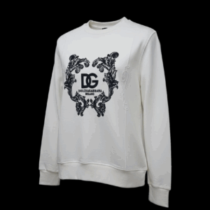 Sweatshirt Dolce & Gabbana Monogramme (Blanc)