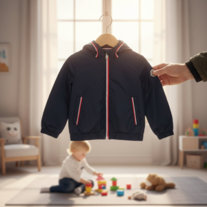 veste moncler  "Junior Élite" – Bleu Marine