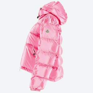 Doudoune Moncler Matelassée Brillante  Rose Fuchsia
