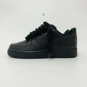 Nike Air Force 1 Low,Triple Black Rope